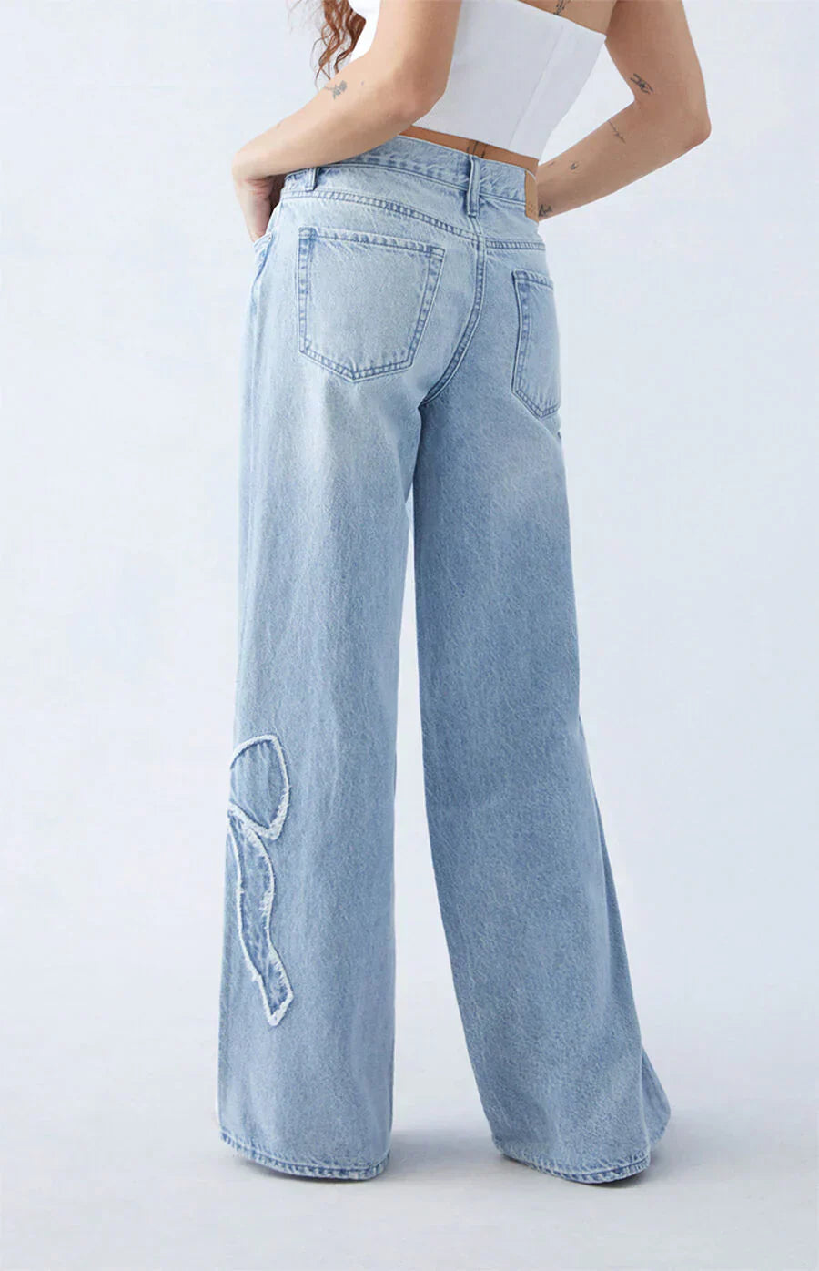 Bow Baggy Jeans™