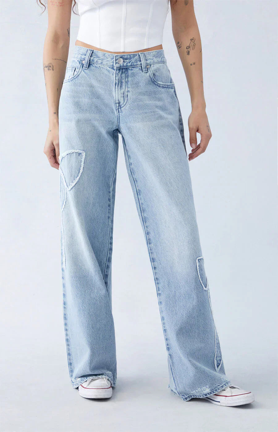 Bow Baggy Jeans™